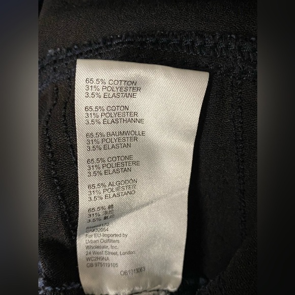 We the Free Denim Leggings Size 25 - Picture 5 of 6